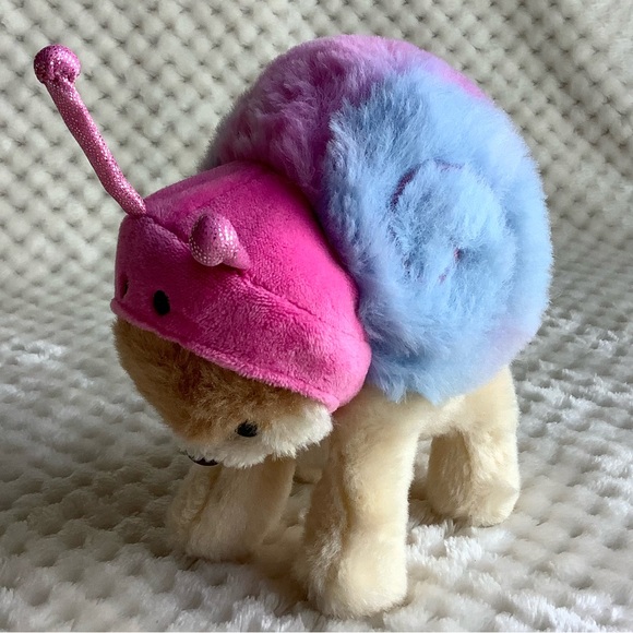 GUND Itty Bitty Boo Snail Puppy Dog Spin Master Plush Stuffed Animal w Hood - Picture 8 of 15